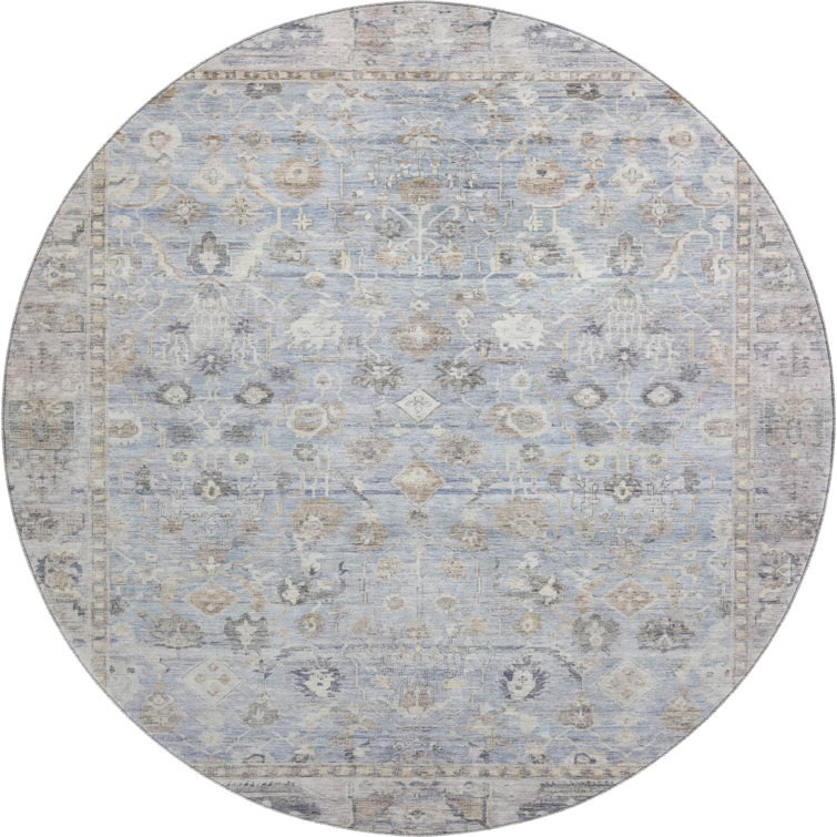 Premium Machine Washable Maag AMF1772 Global Rug