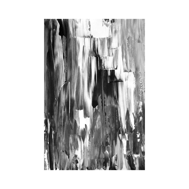Melted 1 Piece Wrapped Canvas Painting, 20.32 cm H x 30.48 cm W