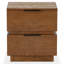 Table de chevet 2 tiroirs Hubbard-1238174438