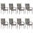 Khandice Rectangular 8 - Person Dining Set-571486337