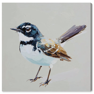 «Fairy Wren III», reproduction d'art sur toile par Art Remedy, 16 x 16
