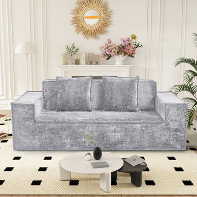 2 Seater Chenille Loveseat