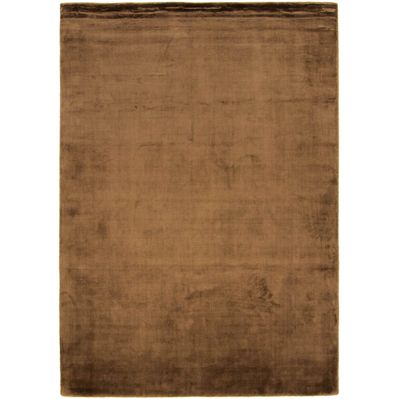 Solid Colour Hand Woven Area Rug, Rectangle 90 x 160cm