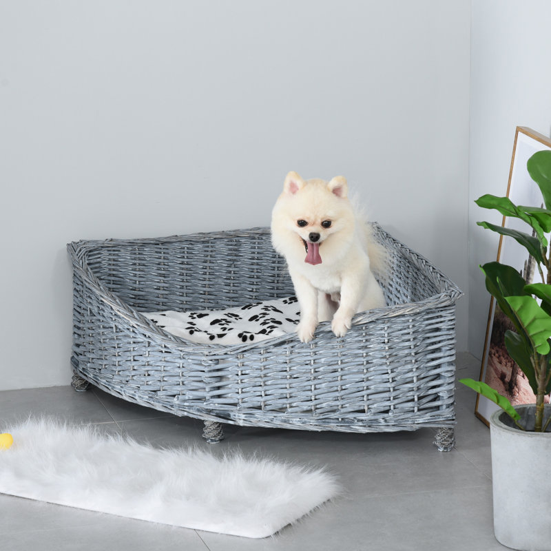 Brayson Wicker Pet Bed, 32cm H x 68cm W x 68cm D
