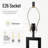 Rogina 28.5" Metal Table Lamp Set with USB Type-C Ports and Built-in Outlet-1989958493-1989958492