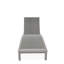 Chaise longue sans accoudoirs en aluminium Bazza Sling-98932036-98932013