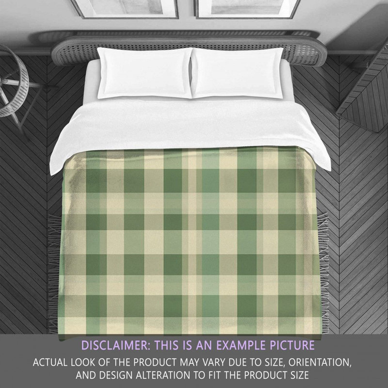 Checkered Comforter, King Comforter