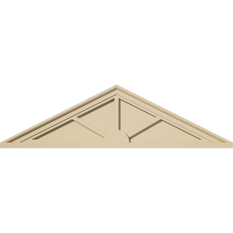 Fronton en uréthane Signature, 42 po x 11,5 po x 2 po, Aucune, 3 rayons