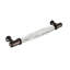 Ckp Brand #G-310 (6-5/16 In. C-C) Brilliance Crystal Collection Pull, Oil-Rubbed Bronze Base