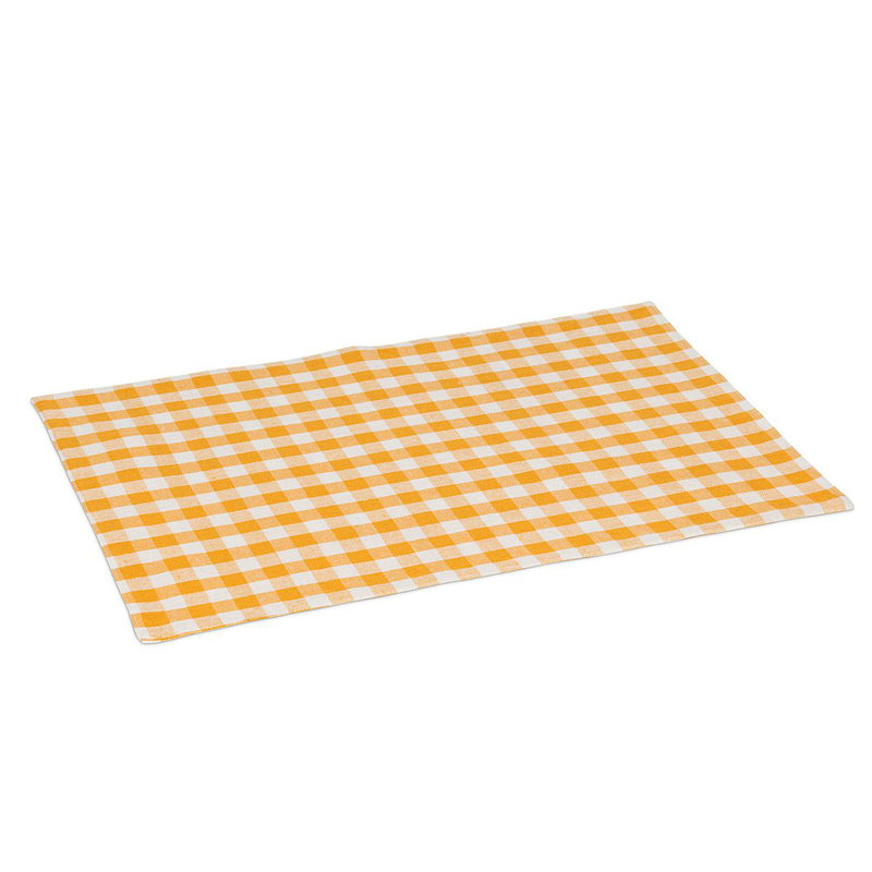 Myesheia Cotton Gingham Rectangle Placemat