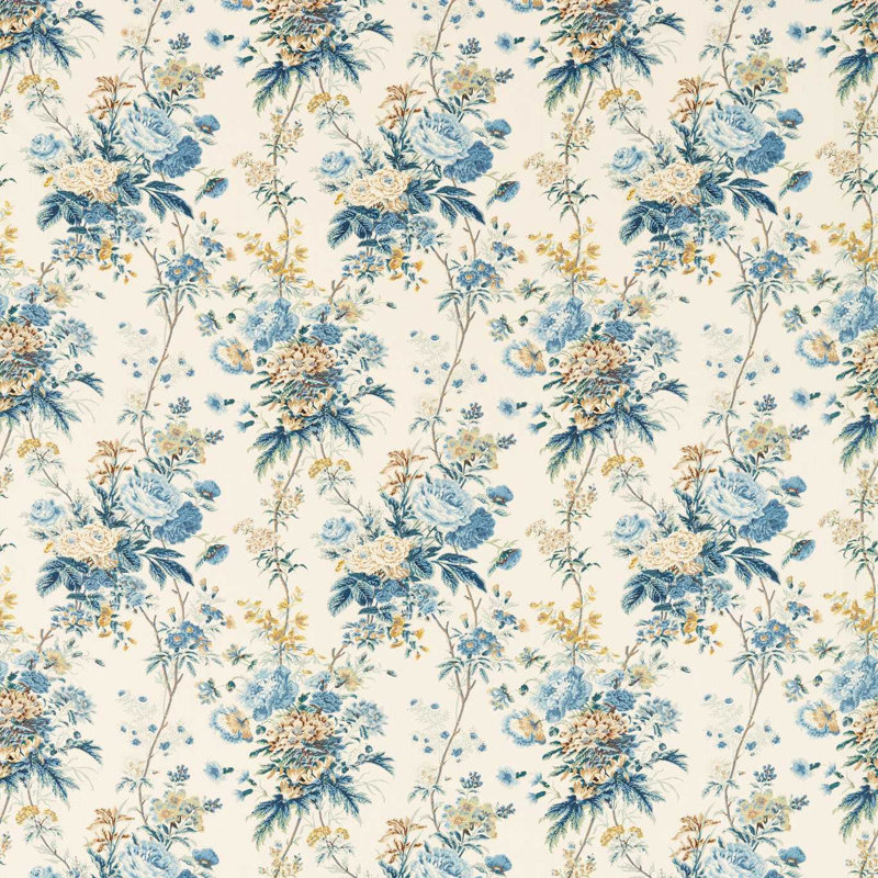 Giles Deacon Lakeland Paradis Fabric, Poppinjay/Lion