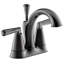 Robinet de lavabo de salle de bain central à 4 poignées avec ensemble de drain Z - Bronze huilé-61908642