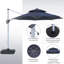 Parasol en porte-à-faux octogonal avec base 129,92 po Rosolina-996928433
