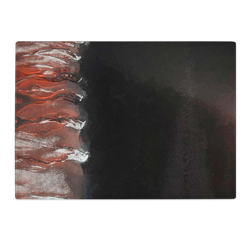 Tempered Glass out of Space Vol.22 Chopping Board, 39 cm W x 28.5 cm L