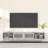 86.6'' Wide Modern White TV Stand With Frosted Glass Cabinets And Storage Drawers-1487889652
