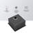 13 Inch Undermount Sink - 13"x15"x9" Undermount Stainless Steel Kitchen Sink 16 Gauge 9 Inch Deep Single Bowl Kitchen Sink Basin