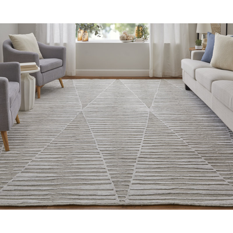 Tapis ivoire Jaineel, Rectangle 3 pi 6 po x 5 pi 6 po