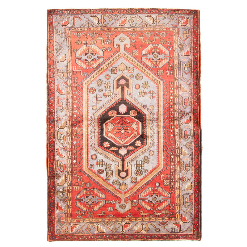 Tapis gris Andelz 4 pi 10 po x 7 pi 3 po