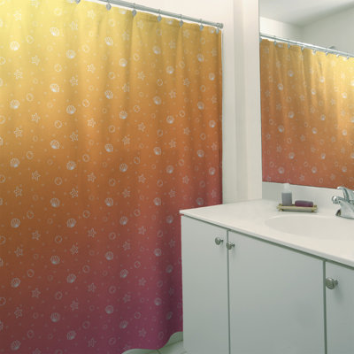 Rideau de douche Seashell