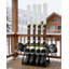 Support autoportant pour 4 paires de chaussures de ski