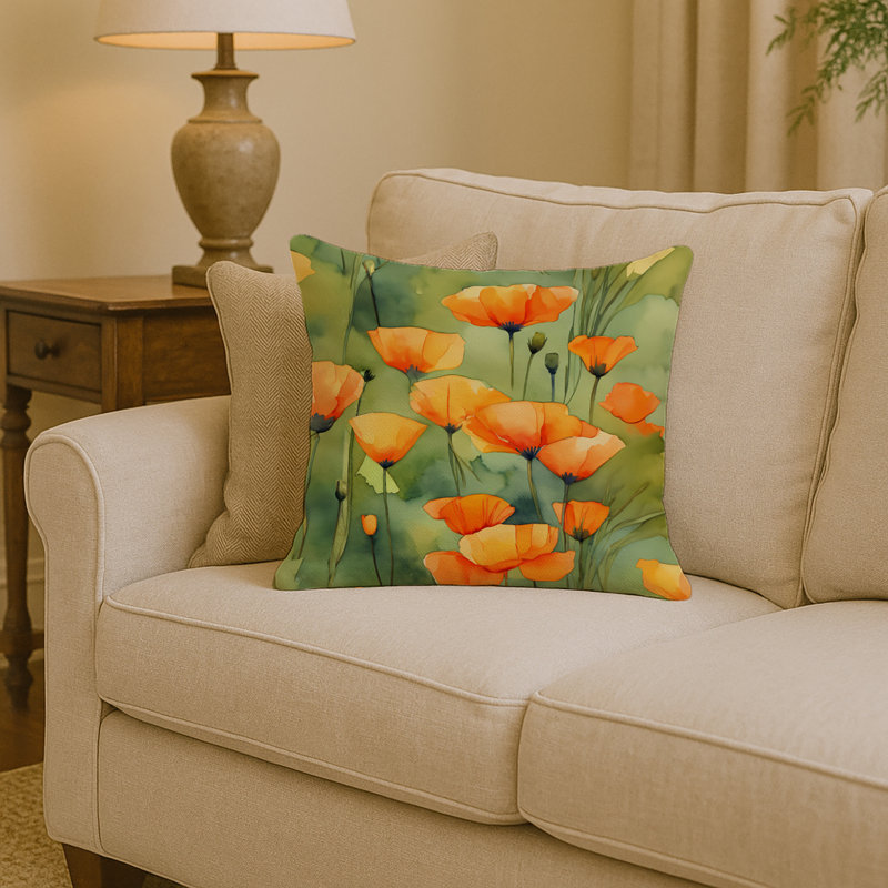 Coussin California, Carré 14 po