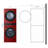 LG Single Unit Front Load WashTower with Center Control Washer and 7.4 cu. ft. Dryer-111551714-111551711