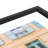 Black Wood Matte Picture Frame with Mat-70819995