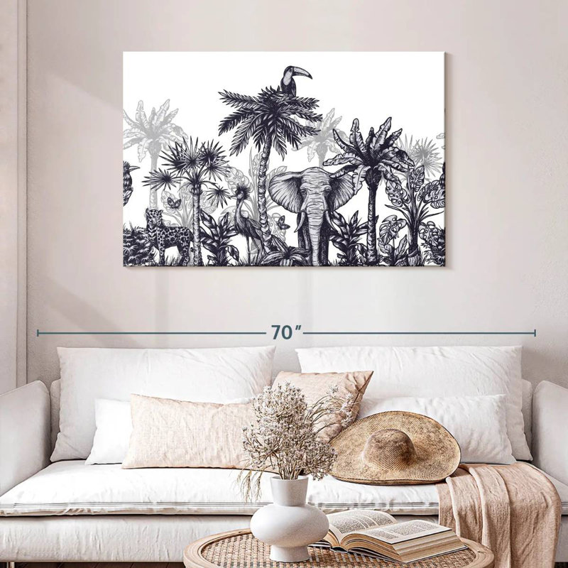 Brampt Jungle Euphoria, 30" H x 45" W