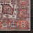 Washable Non-slip Traditional Area Rug - Red / Orange / Beige Rug for Entryway, Hallway, Bathroom, and Kitchen - Heffington-966283787
