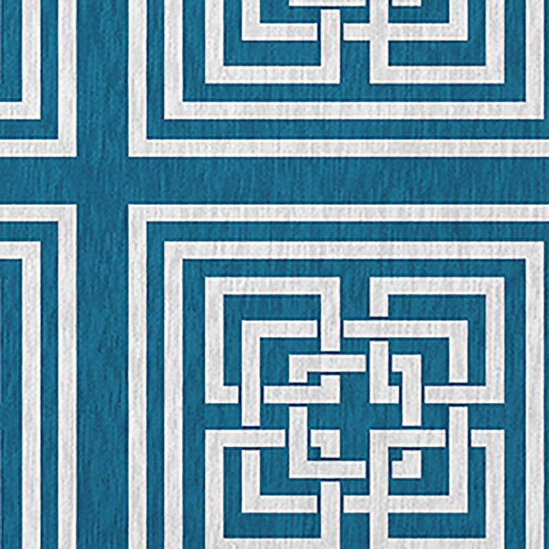 Chenille Geometric Rug
