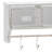 Thalha Wall Mounted Storage Rack with Upper Shelf, Wire Baskets, and Hooks-924157428