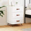 Bursten 40cm W Iron Bedside Table-2000424089