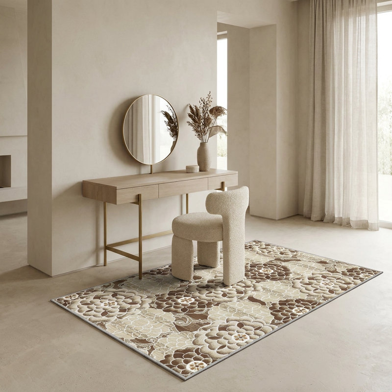 Tapis brun / beige Ashwood Bloom