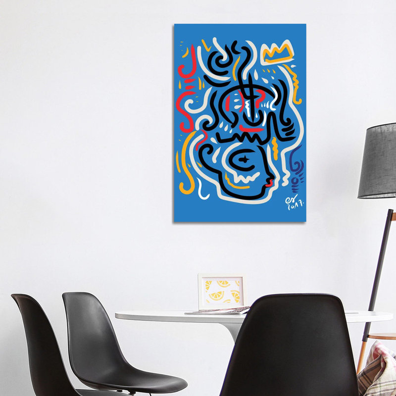 C'Est La Fête by Emmanuel Signorino - Wrapped Canvas Print, 101.6 cm H x 66.04 cm W x 1.91 cm D