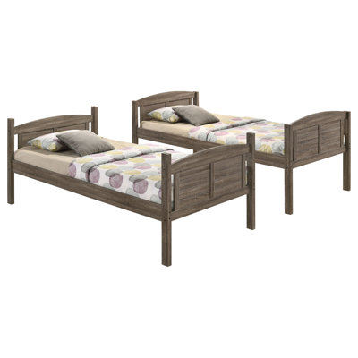 Lit superposé simple avec matelas Flynn