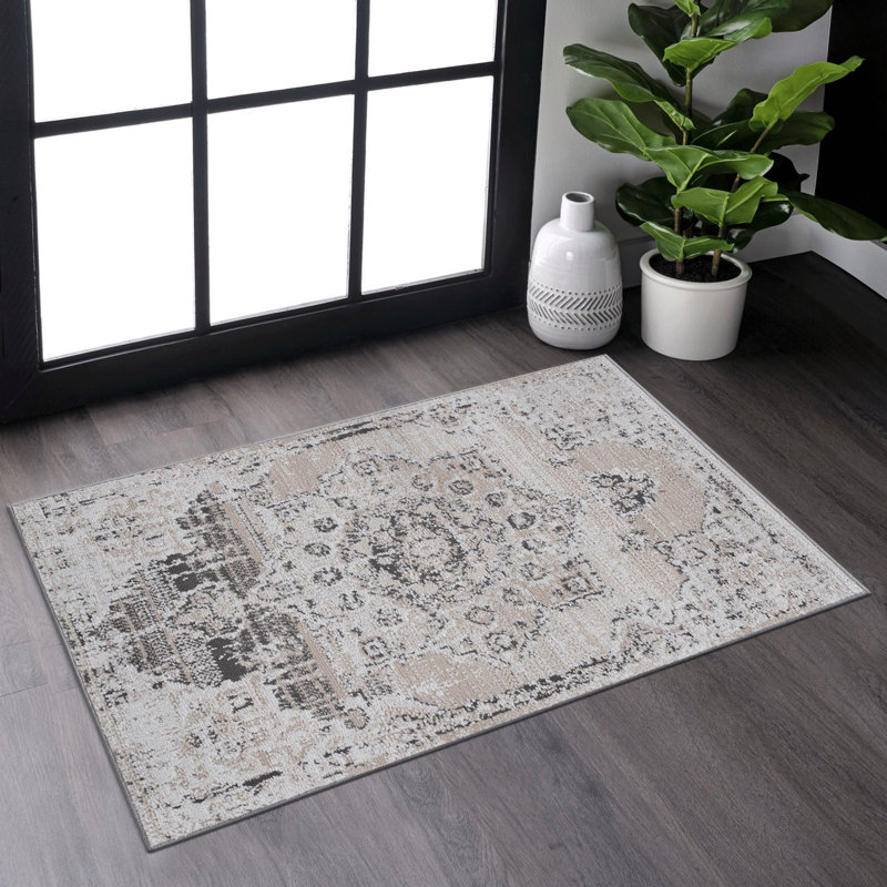 Indoor Oriental Rug, Living Room Area Rug, Rectangle 2' x 3'