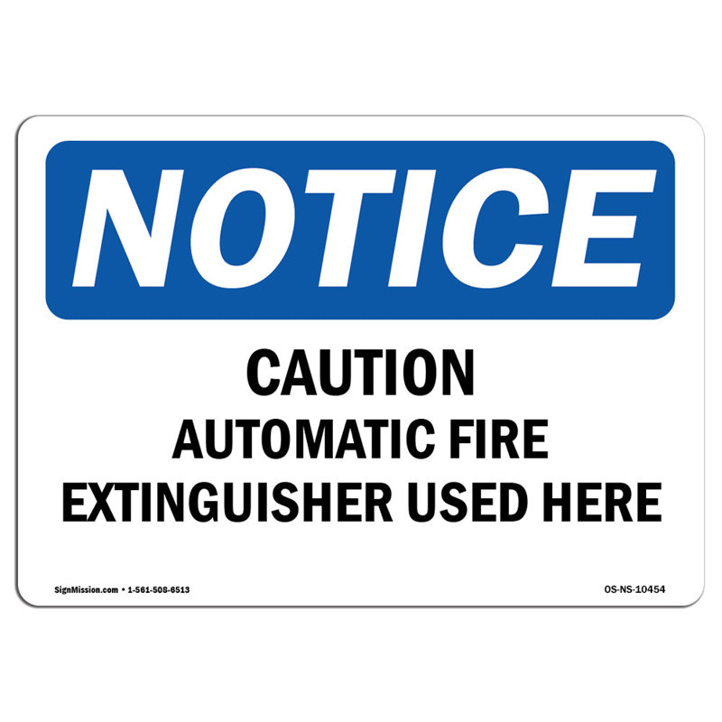 Notice Sign