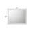 Naima White Finish Mirror