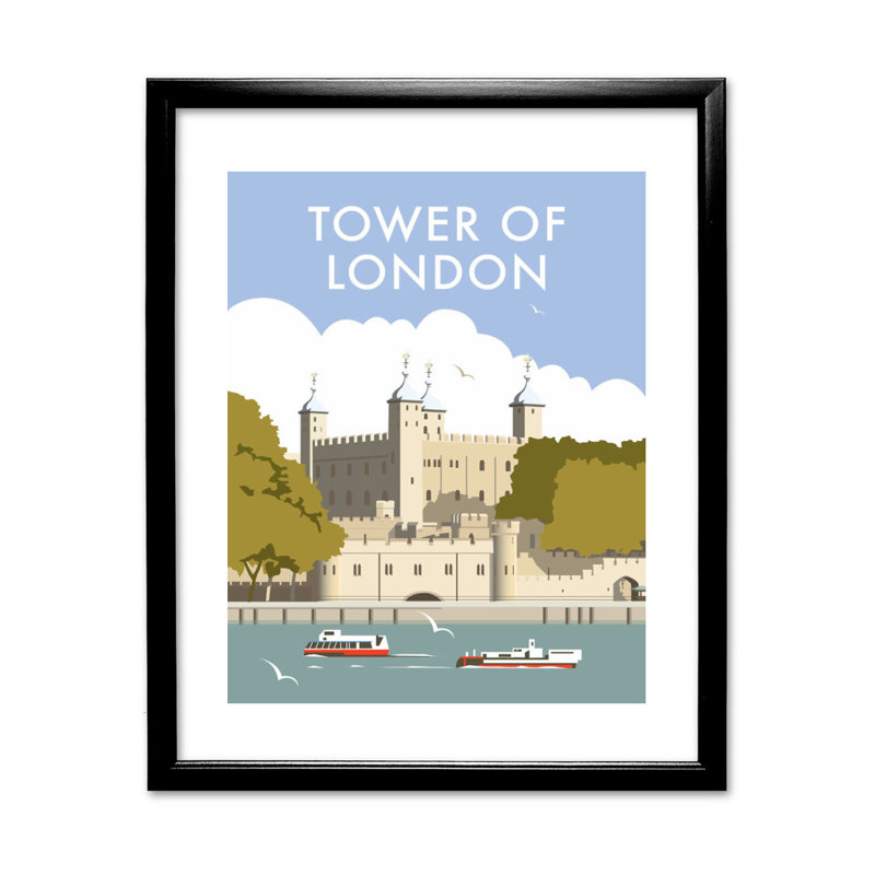Dave Thompson - Single Picture Frame Print, Black