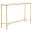 Sewall Metal And Glass Console Table-257605251
