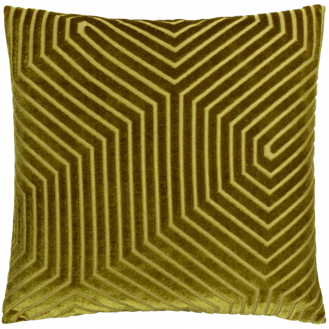 Evoke Geometric Square Cushion