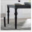 Table de salle à manger Leviton de style urbain, indispensable à la maison, durable et robuste, et attrayante