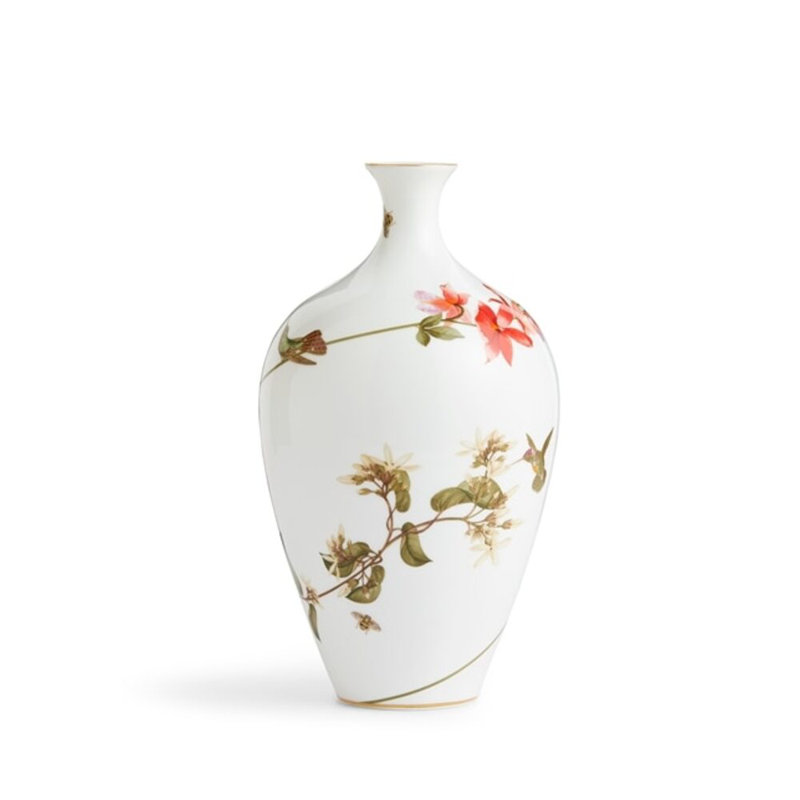 Wedgwood Hummingbird Vase 9.8In