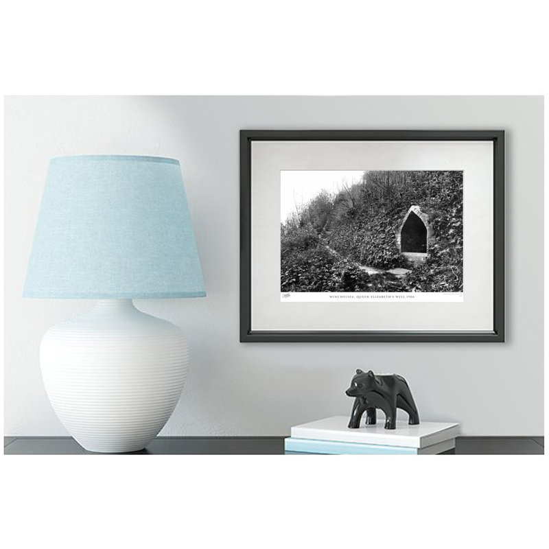 Winchelsea, Queen Elizabeth's Well 1906 by Francis Frith - Single Picture Frame Print, 60cm H x 80cm W x 2.3cm D
