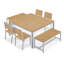 Travira Outdoor 7 - Piece Dining Set-1773305704