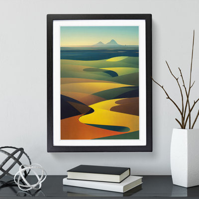 Abstract Mountain Landscapes No.6 - Wall Art