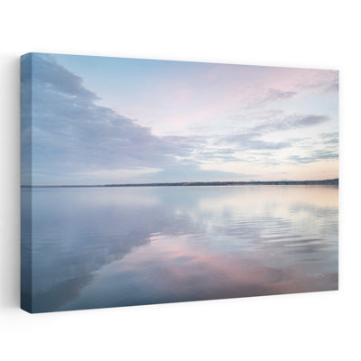 Bellingham Bay Clouds Reflection II Coastal; Minimalist Abstract Landscape Bellingham Pacific Northwest