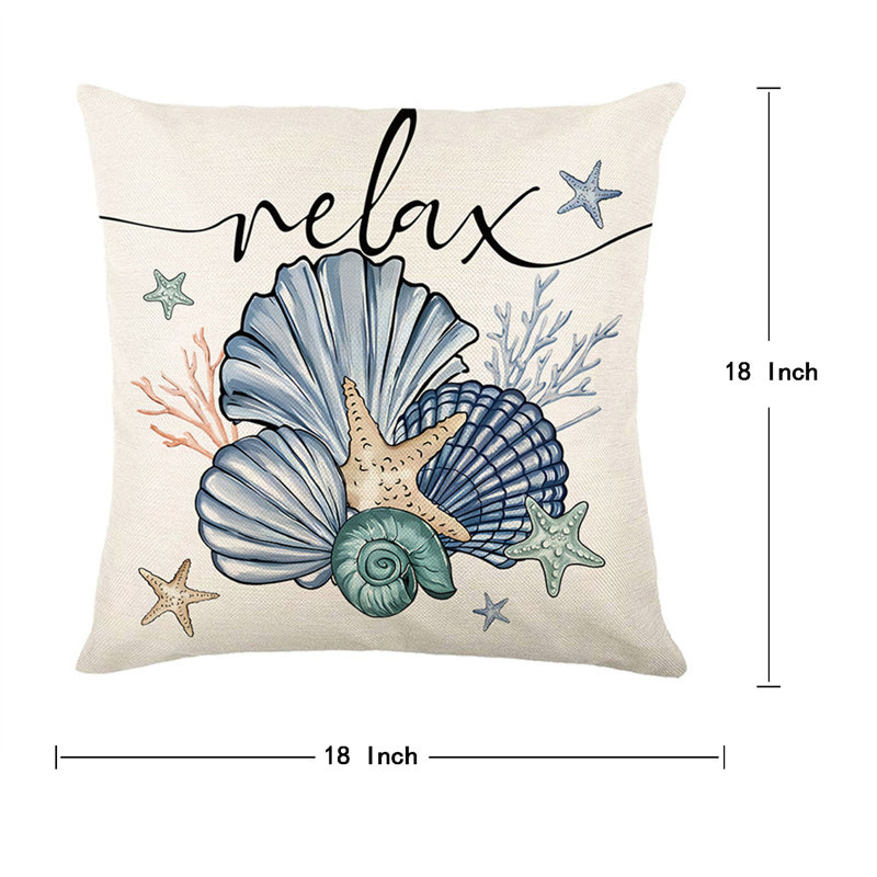 Housses pour coussins décoratifs pour l'extérieur