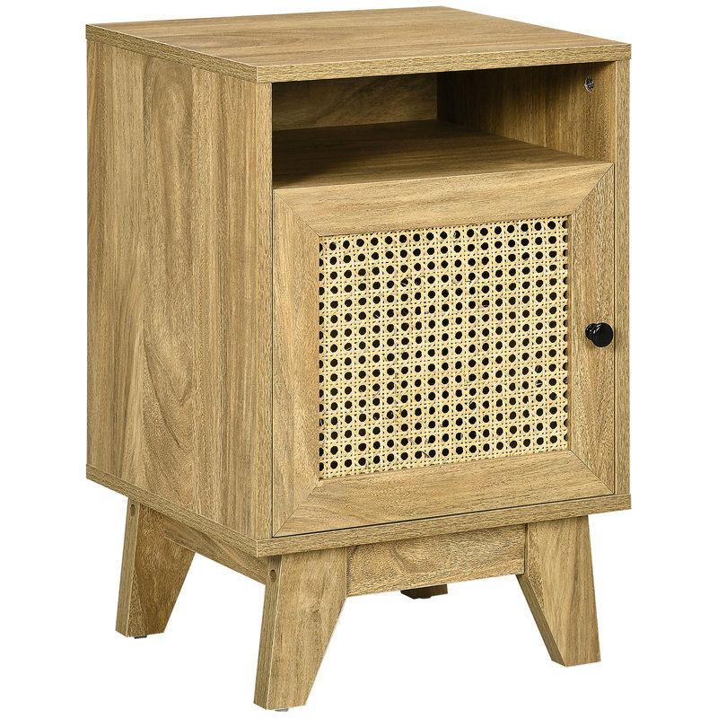 Mullica 39 cm W Bedside Table
