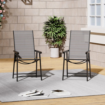 Aramakt Foldable Outdoor Patio Dining Armchair